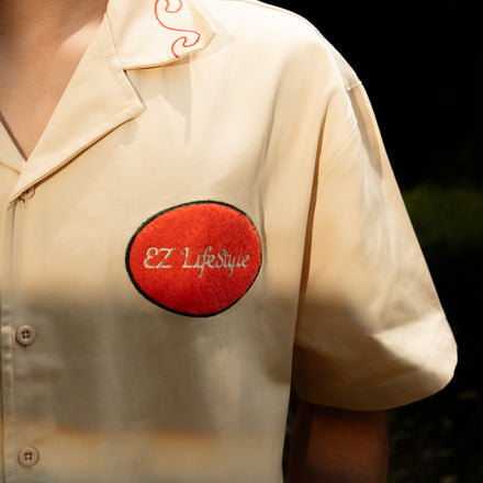 EZ RELAXED EMBROIDERED SHIRT